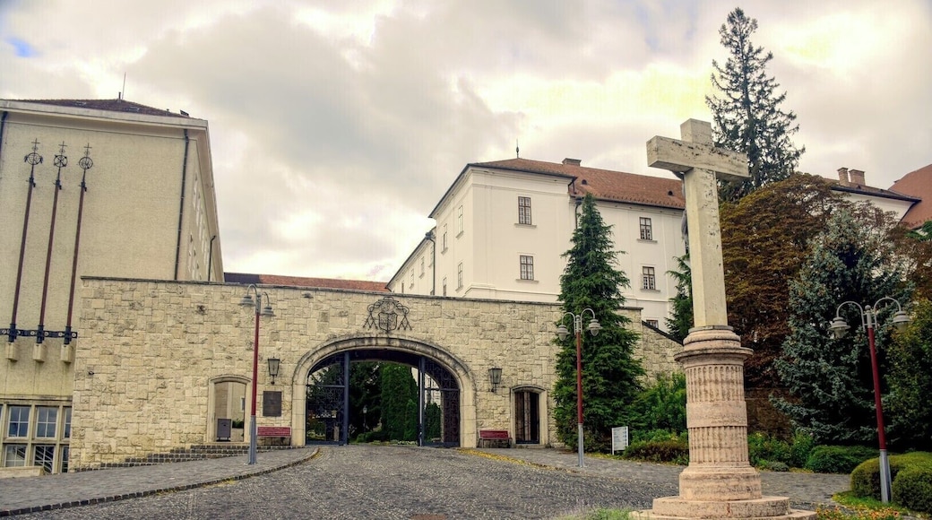 Main gate to Pannonhalma