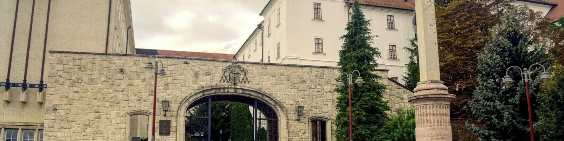 Main gate to Pannonhalma