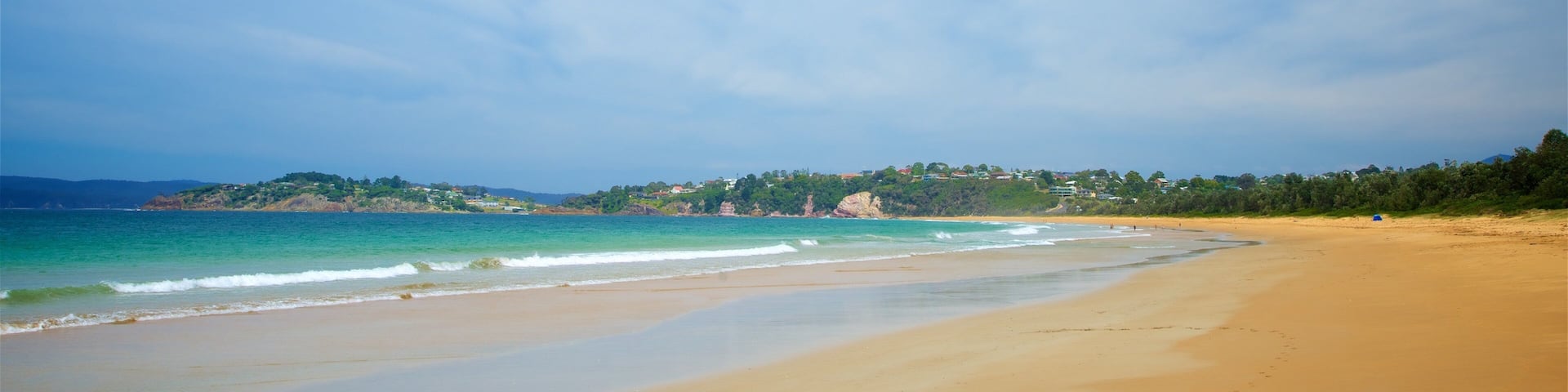 Aslings Beach featuring a beach and general coastal views
