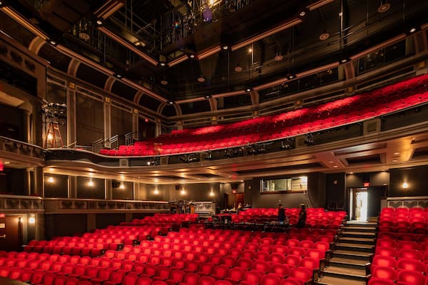 Herberger Theater Center showing interior views and theater scenes