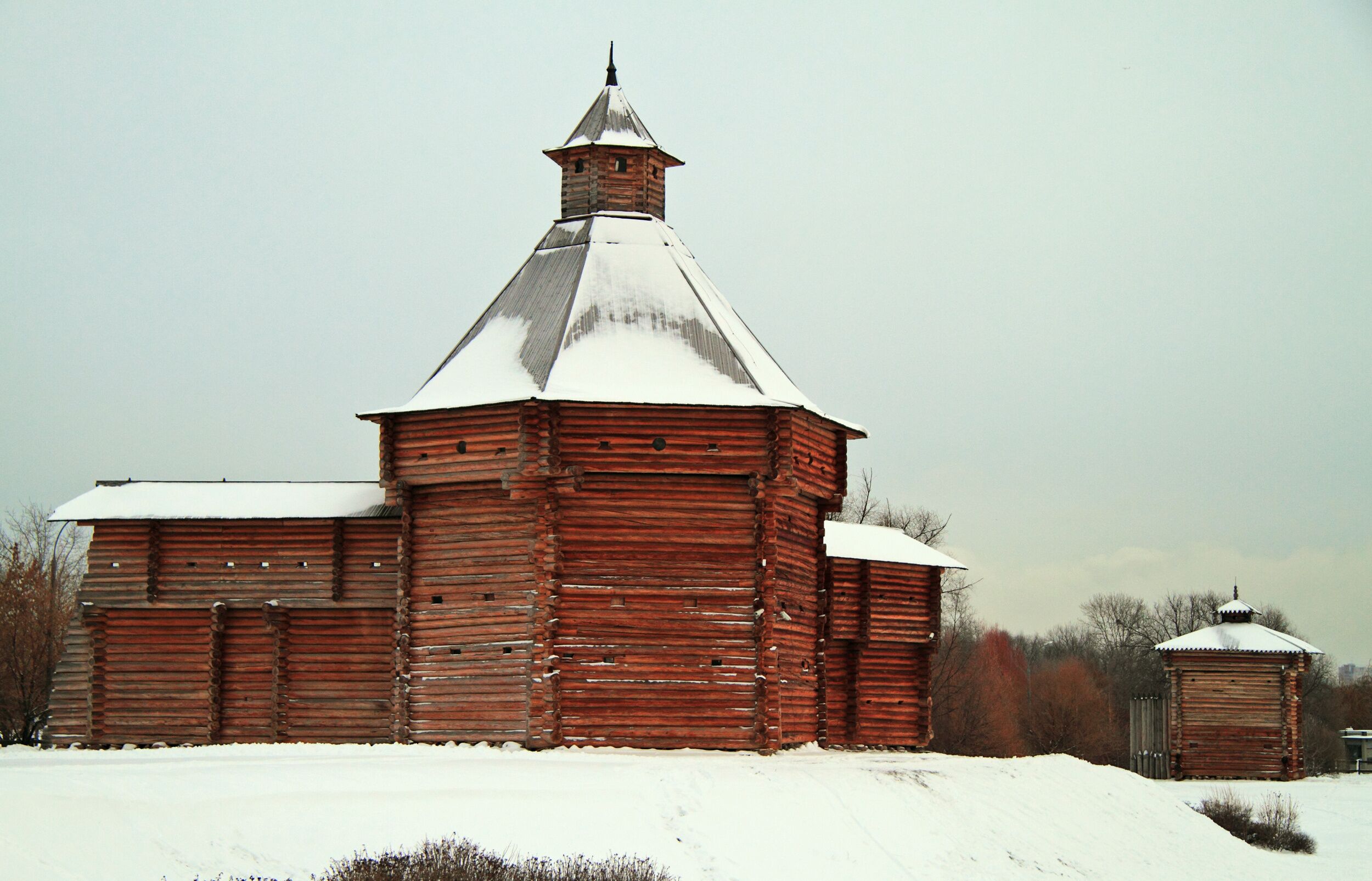 Mokhovaya Tower of Suma Stockade in former royal estate Kolomenskoye