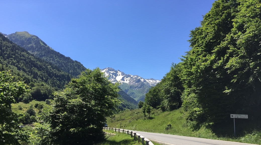 Stopped on the way from Pau to Zaragoza through the Pyrenees at took some photos