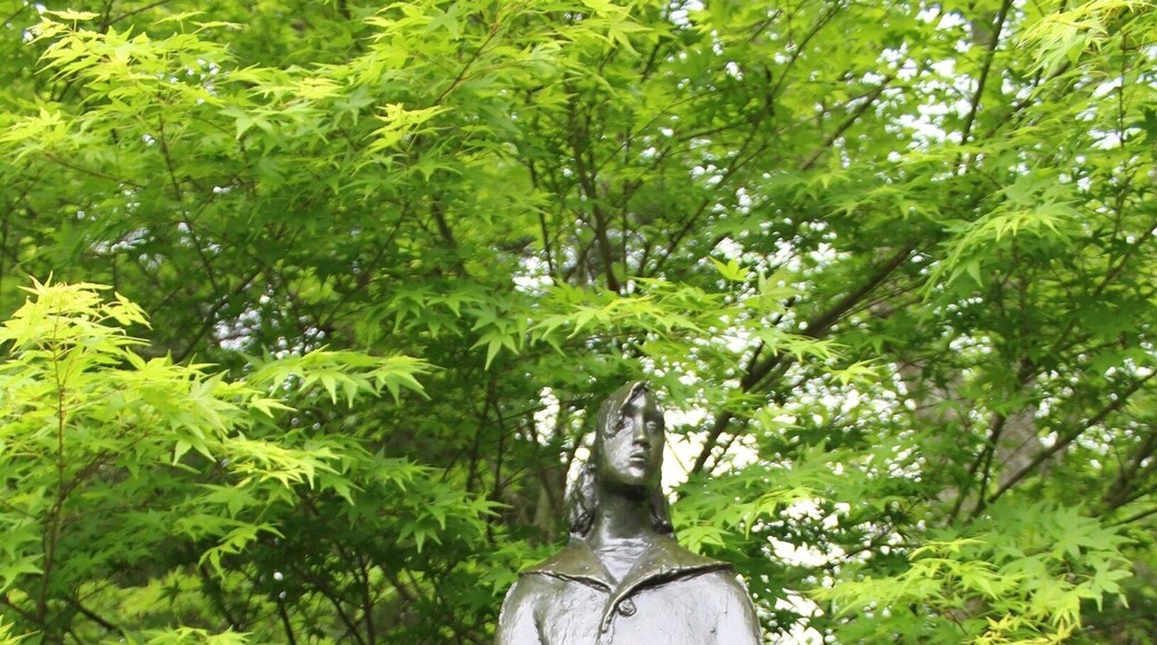 This is a gorgeous spot to take in some sculptures in the mountains. About 90 minutes from Tokyo on the Romancecar