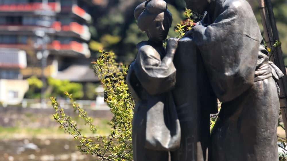 Hot spring town in Tottori