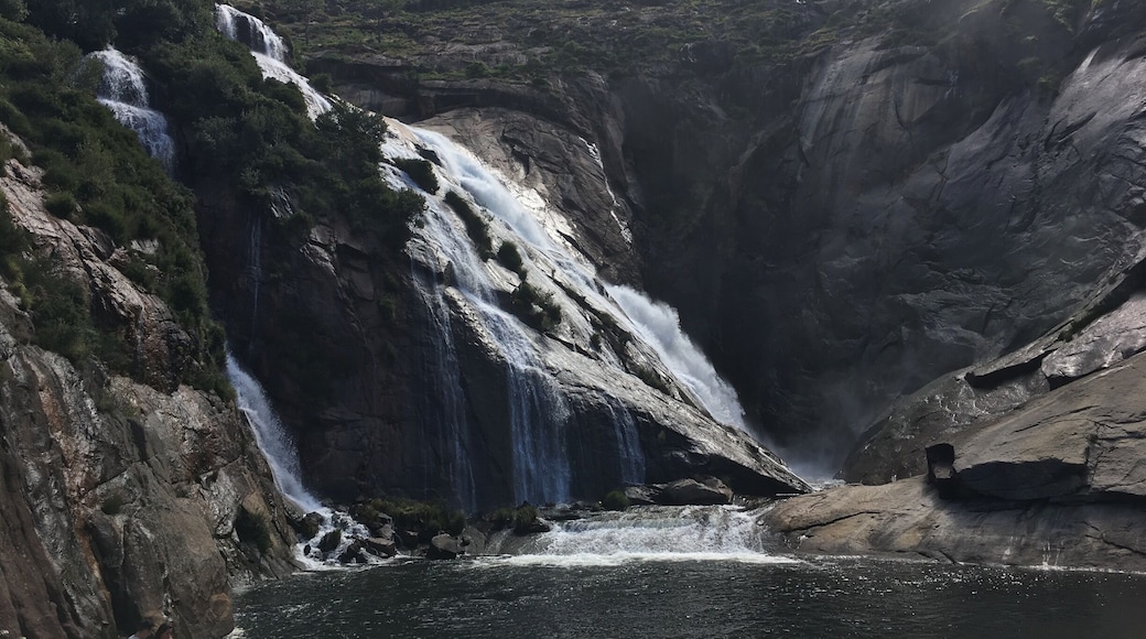 The only river in Europe jumping into the sea with a waterfall. Spectacular!!! #aquatrove