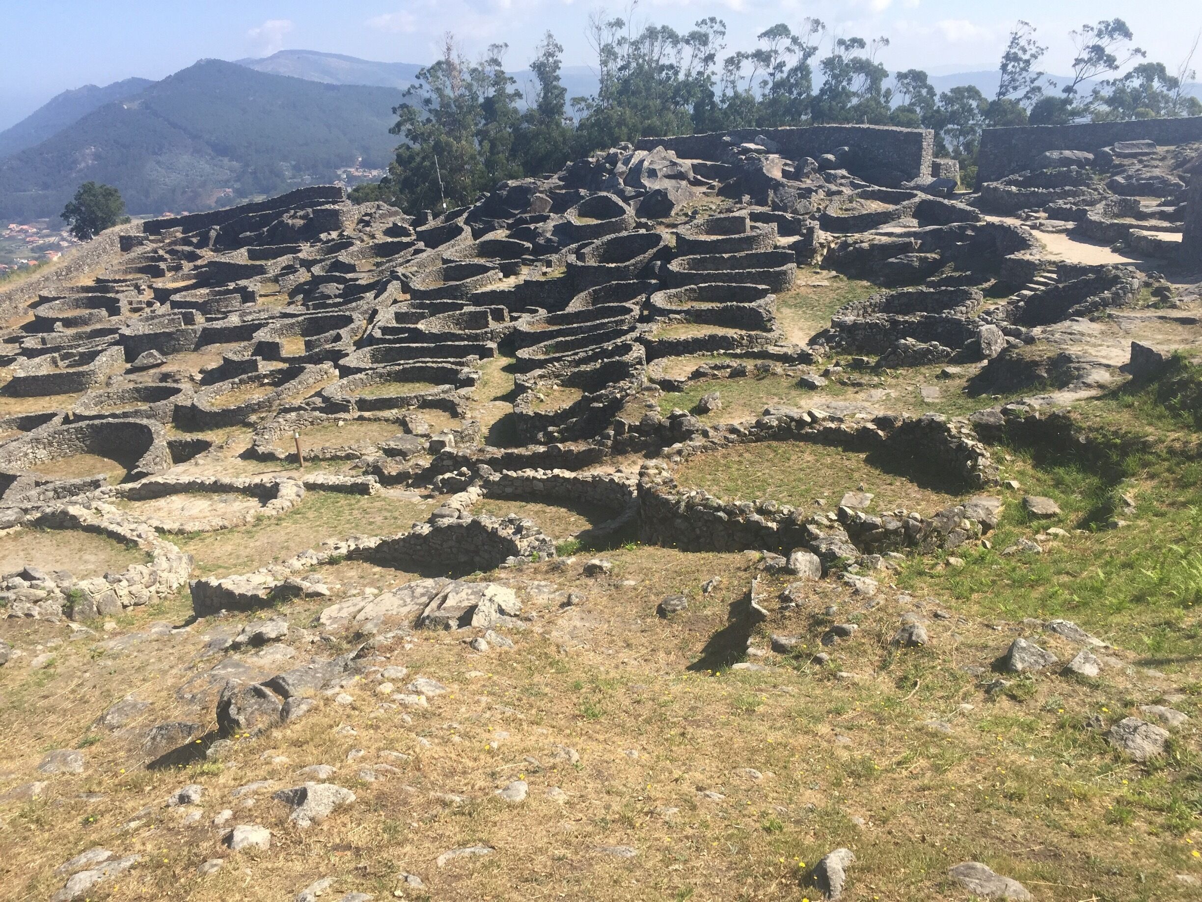 Ancient Celtic settlement near the town of A Guarda in Spain. Further up the hill there are 360o views of the area overlooking the river and Portugal beyond... 
