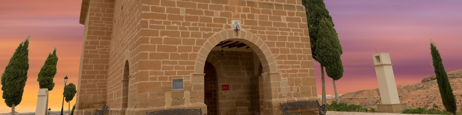 Samper de Calanda hermitege in Teruel, Aragon
