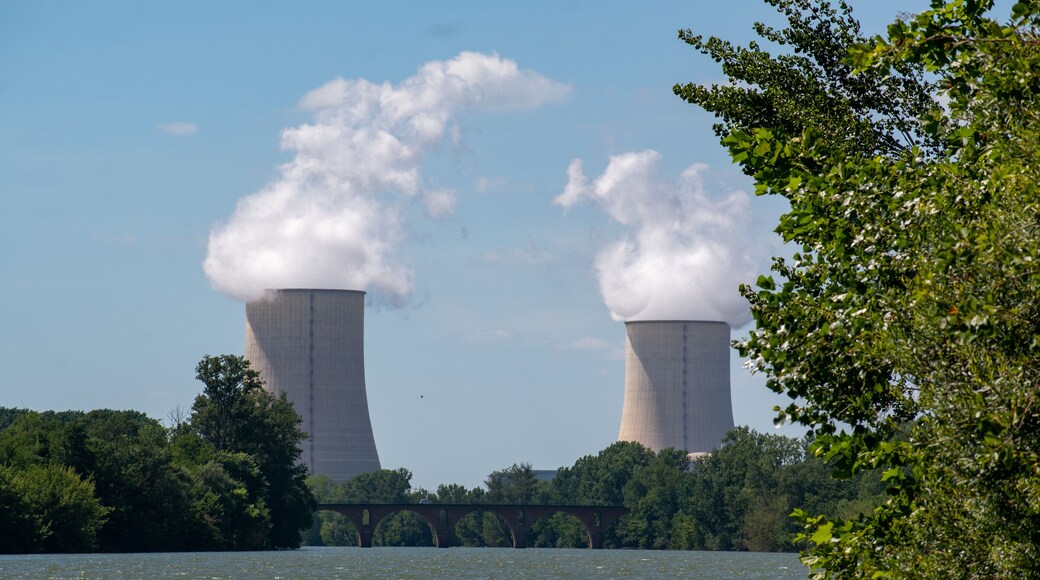 Nuclear power plant of golfech, France