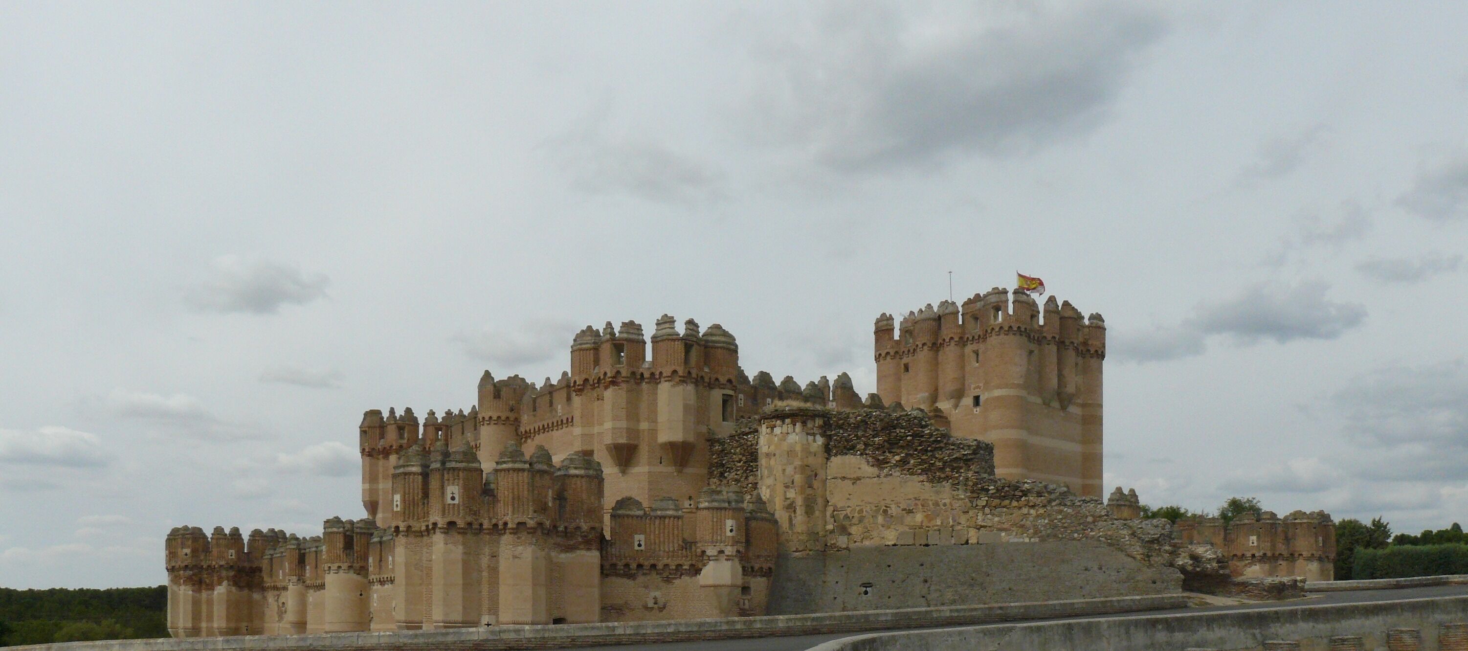 Castillo de Coca, Segovia.