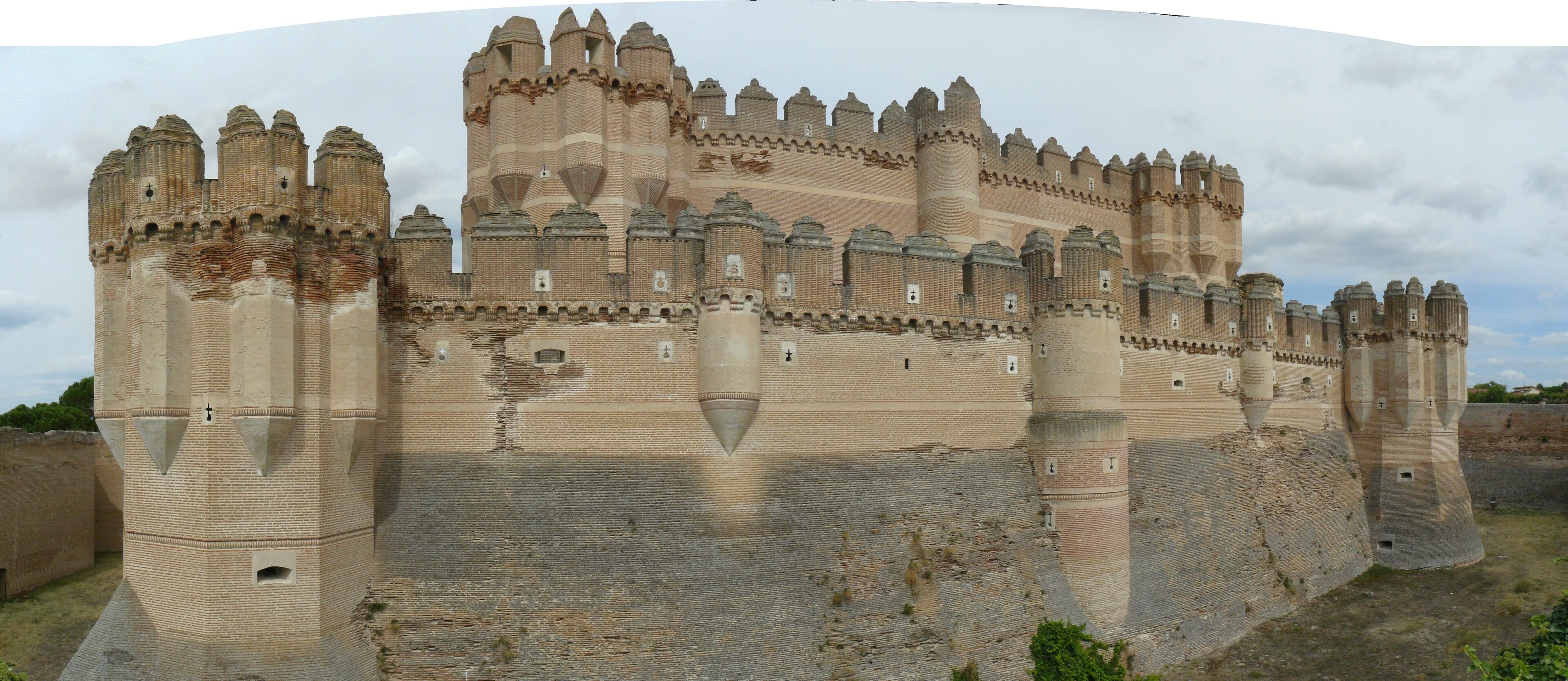 Castillo de Coca, Segovia.