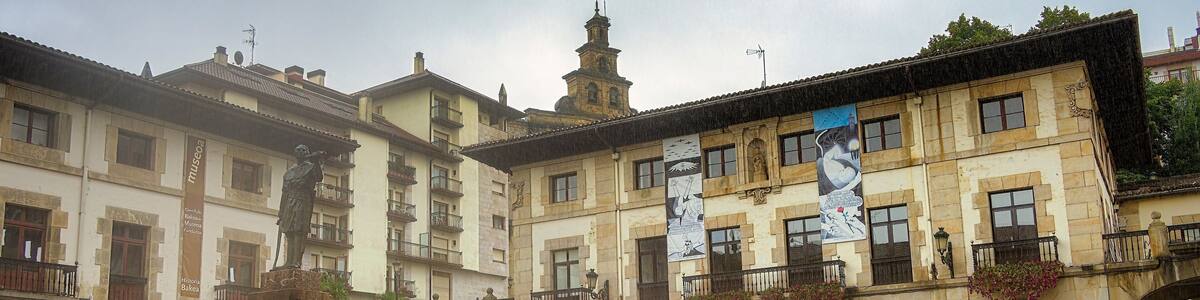 plaza, Gernika-Lumo, Basque Country, Spain, Europe, September 2024