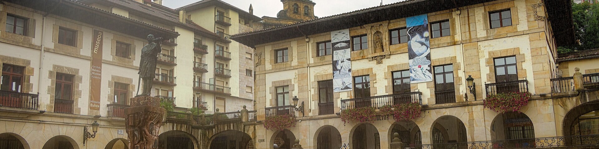 plaza, Gernika-Lumo, Basque Country, Spain, Europe, September 2024