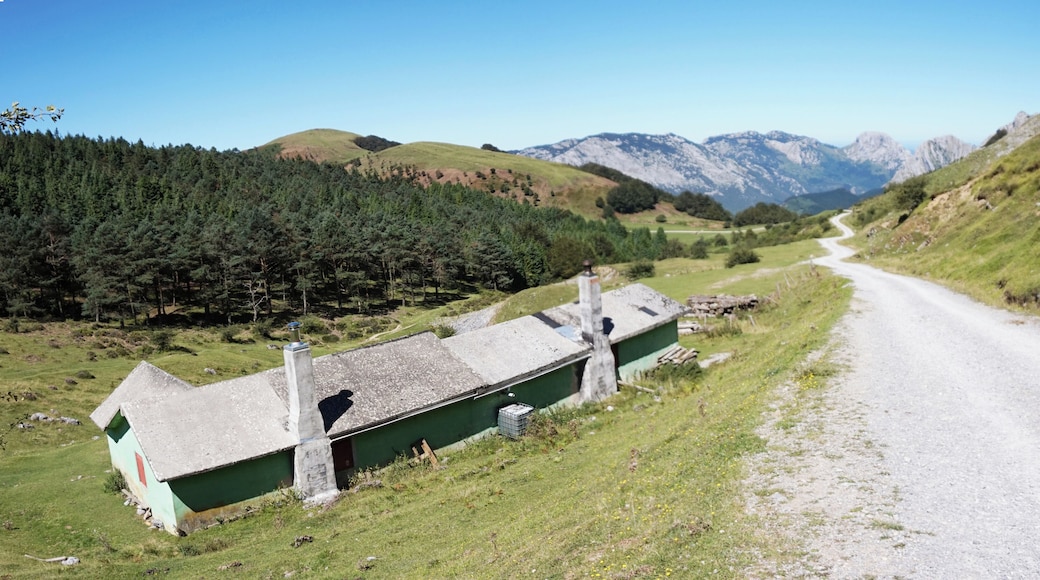 Building on the Urkiola Natural Park in Basque Country, Spain.
