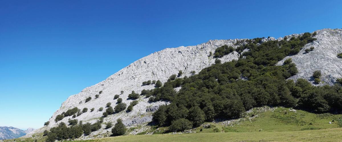 Anboto mountain. Urkiola Natural Park in Basque Country, Spain.