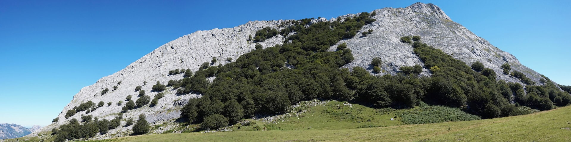 Anboto mountain. Urkiola Natural Park in Basque Country, Spain.