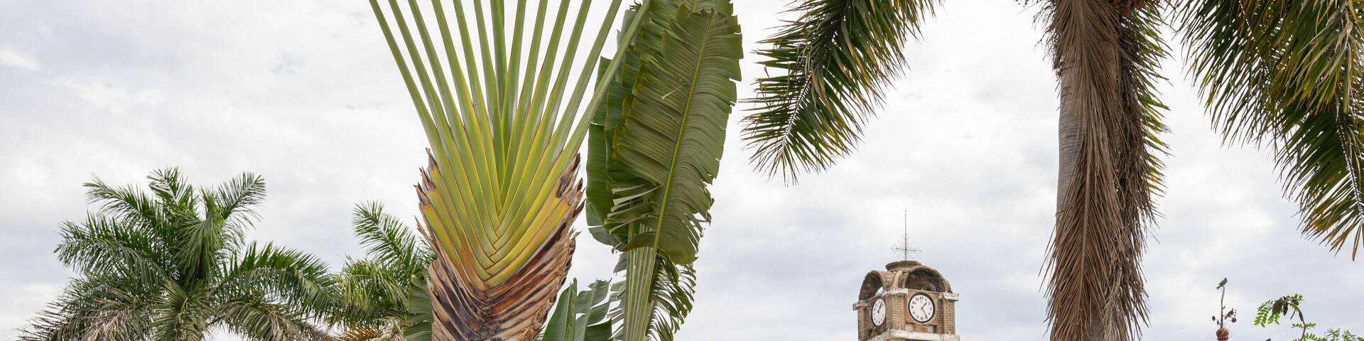 Melaque giant letters in the center of San Patricio Melaque, in Cihuatlan, Jalisco, Mexico, June 24, 2024.