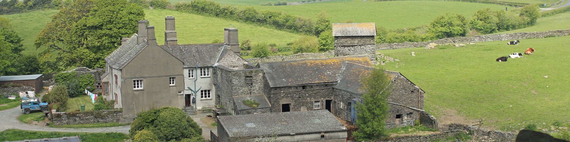 Photograph of Kirkby Hall, Kirkby-in-Furness, Cumbria, England