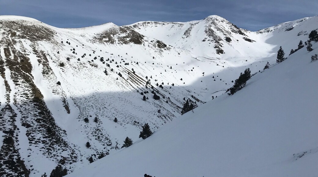 Puigmal, nice place where you can practice skii mountainering