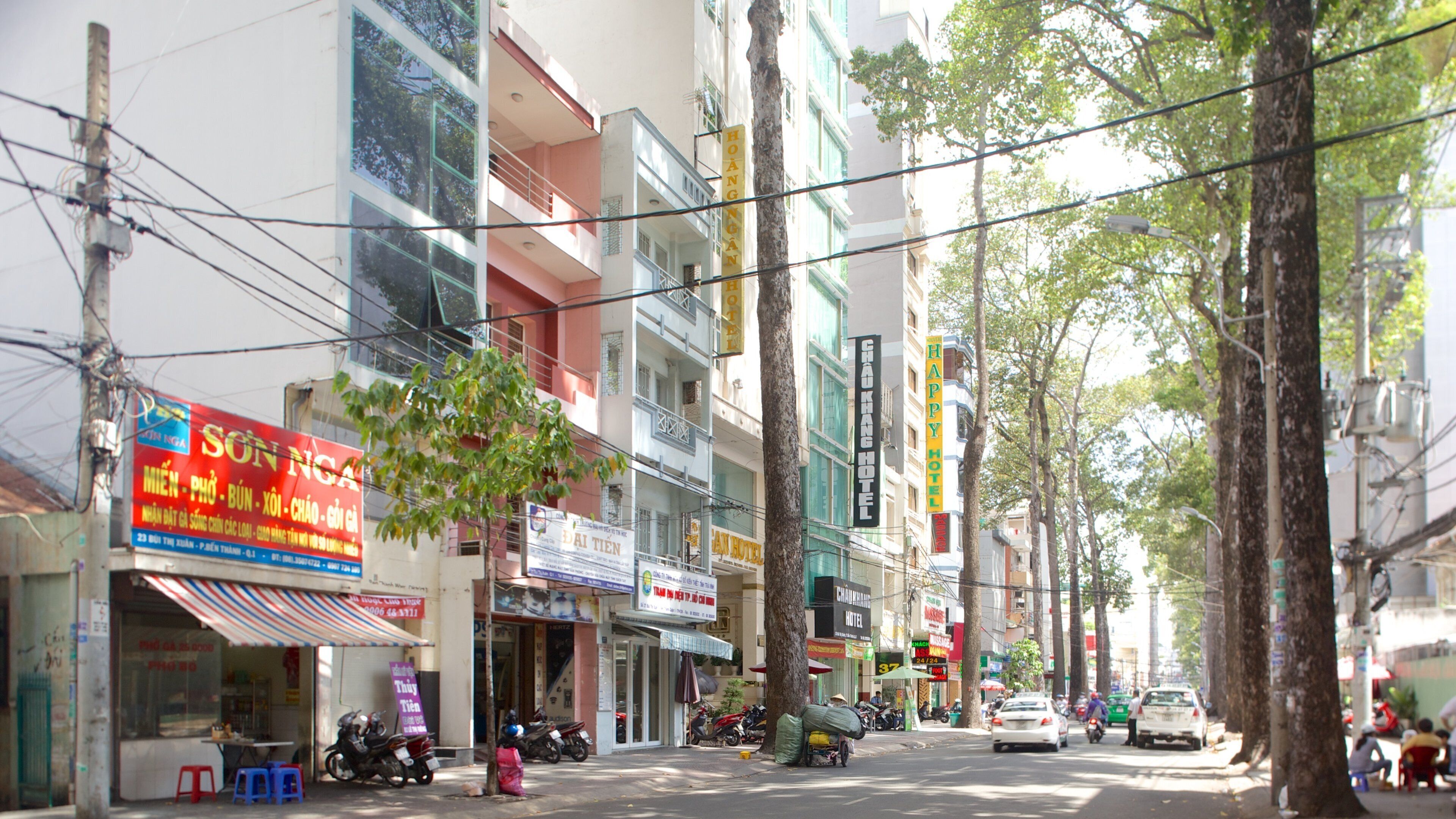 Bui Thi Xuan inclusief een stad en straten