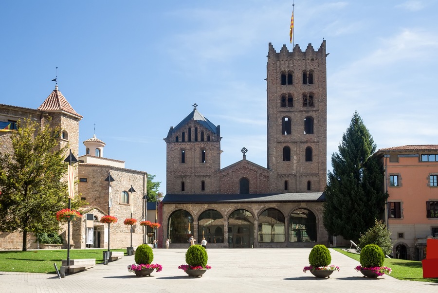 Benedictine Monastery of Santa Maria de Ripoll most significant Romanesque ensemble of Catalonia