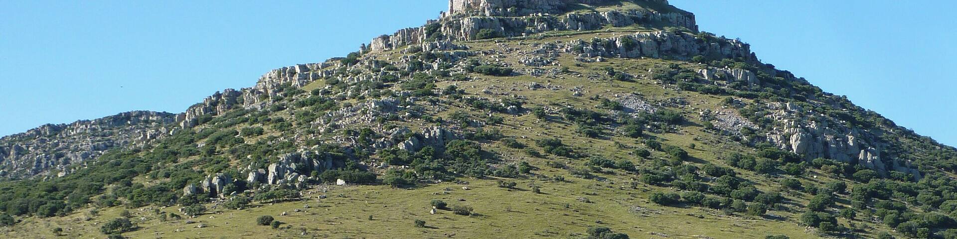 View of the Castle / Convent at Calatrava La Nueva