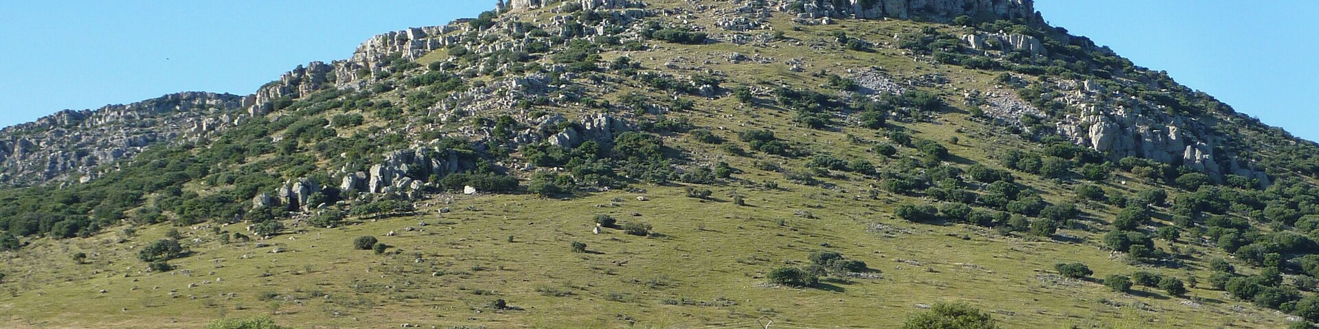 View of the Castle / Convent at Calatrava La Nueva