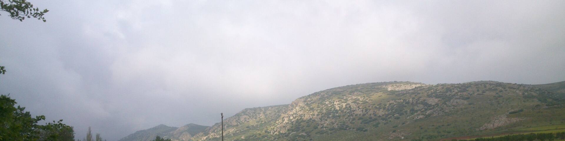 Sierras y campos de cultivo de Aldea del Rey