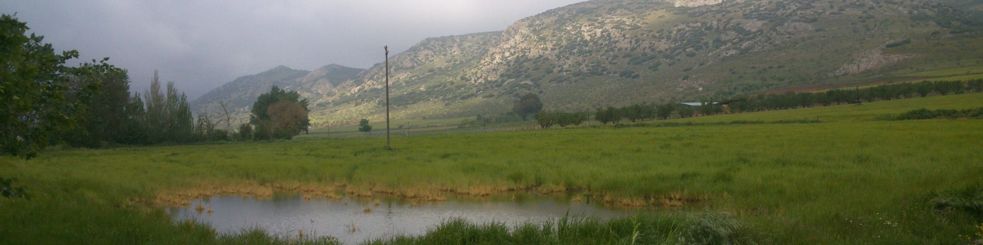 Sierras y campos de cultivo de Aldea del Rey