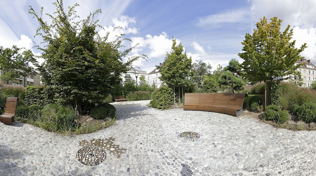 Jardin de La Sablière Quartier des Champs-Philippe / La Garenne-Colombes (92250) © Christophe Taamourte / La Garenne-Colombes