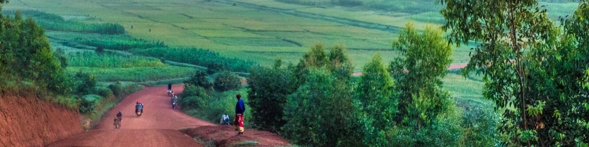 Early morning mist near Butare, Rwanda
#blue