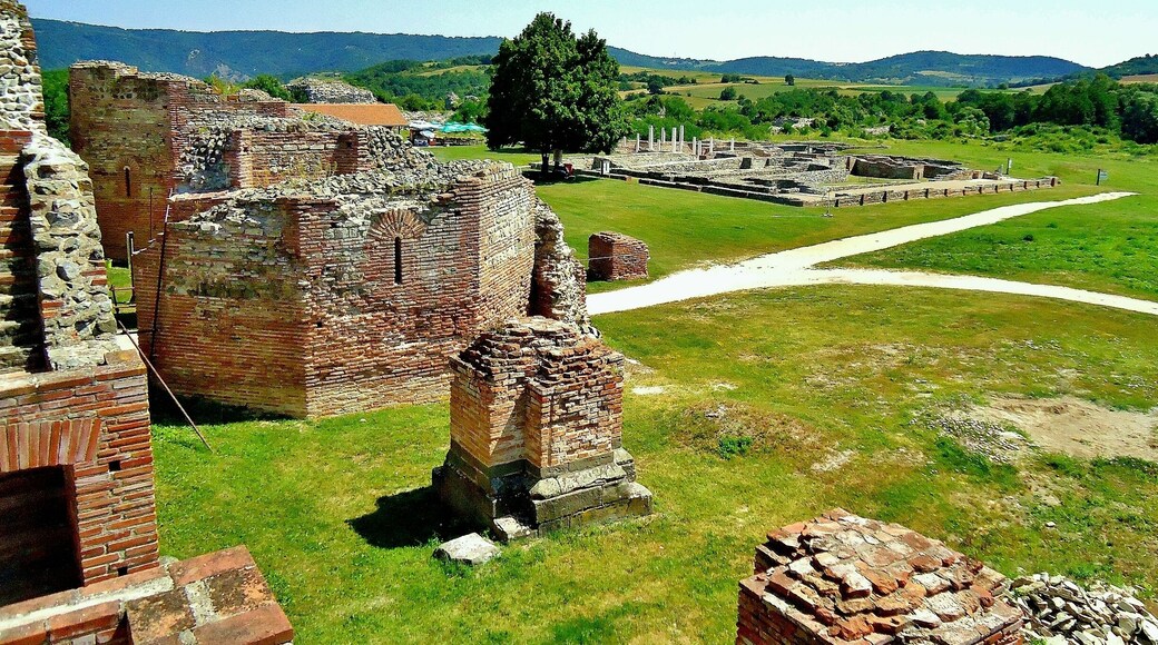 Spectacular Roman Emperor's Palace Felix Romuliana,Gamzigrad,near the city of Zajecar,Serbia. It's under UNESKO World Heritage protection list from 2007.
Worth visiting!You are all invited to come. Summer months are ideal for visiting.
Felix Romuliana was an Imperial palace built on the orders of Galerious Maximianus.
Galerius who was born in this area,raised the palace in the 3rd and 4th centuries in honor of himself and his mother Romula, after whom he named it. It belongs to a special category of Roman court architecture associated only with the period of the Tetrachy and is the best-preserved example of this style.
#History Photo Contest
#Serbia #RomanEmpire
#InStone
#UNESKO