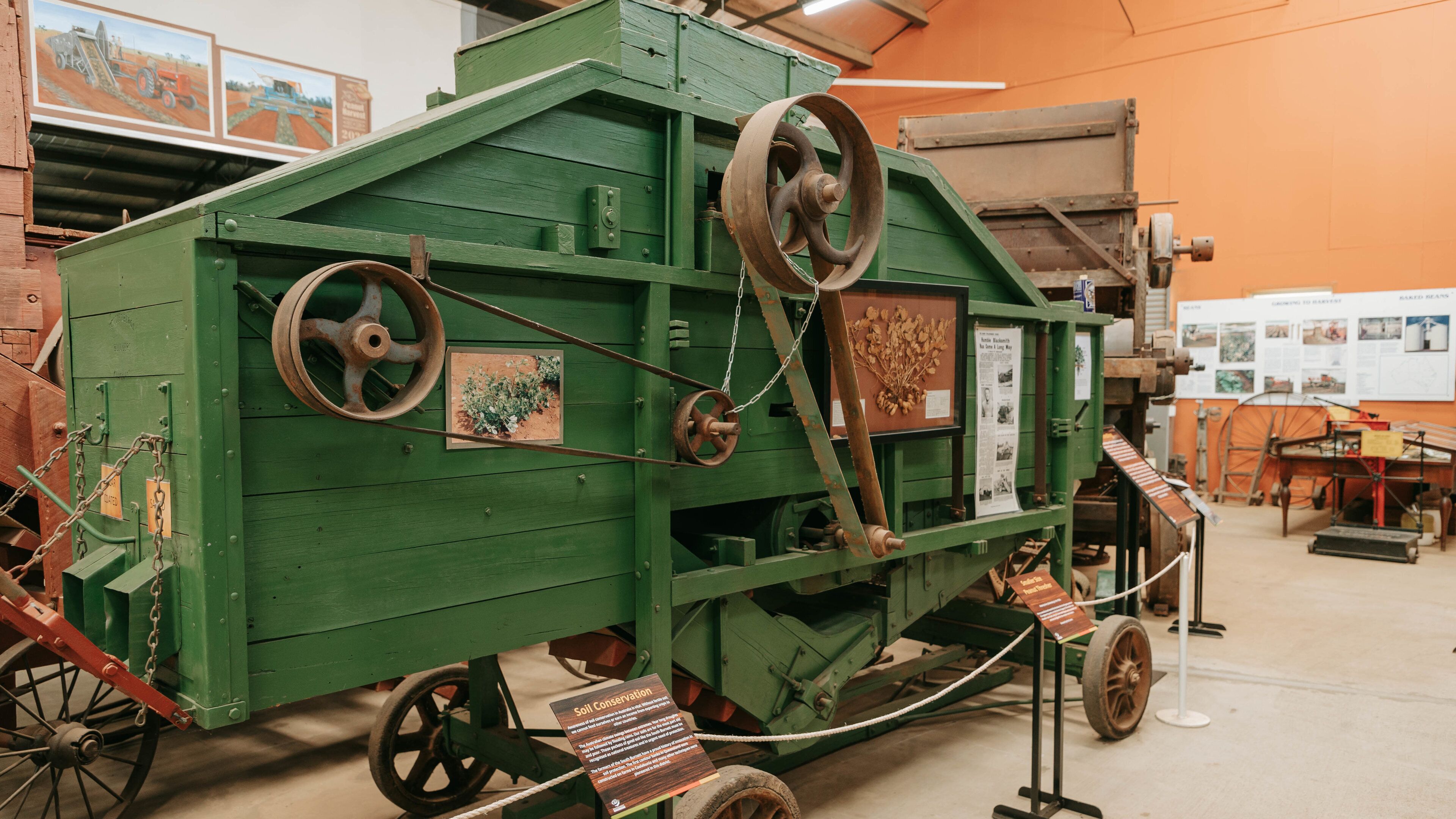 Kingaroy Peanut Heritage Museum which includes heritage elements