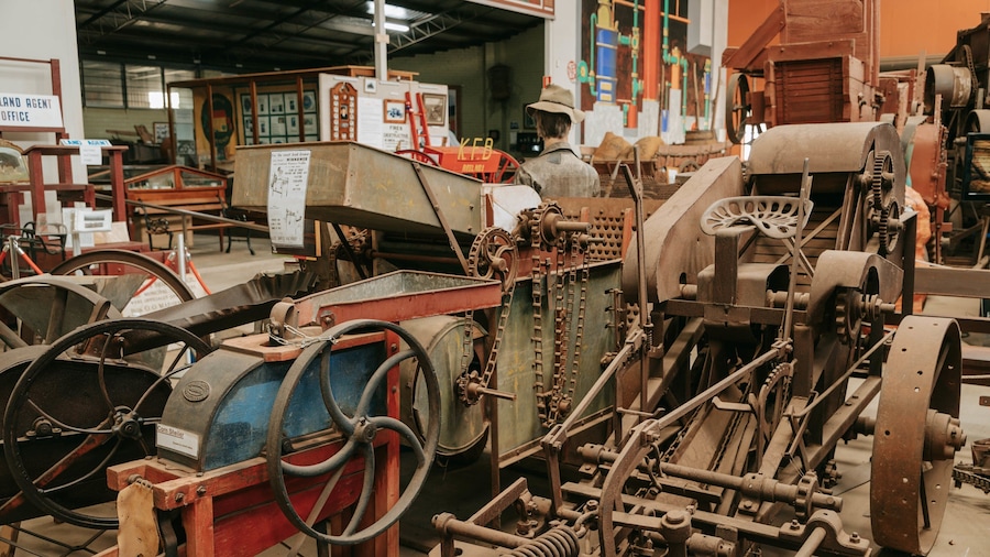 Kingaroy Peanut Heritage Museum showing heritage elements