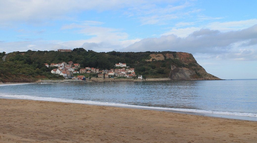 Gorgeous Runswick Bay, lovely café, beautiful beach and part of the Cleveland Way. #Beachbound #Yorkshirecoast