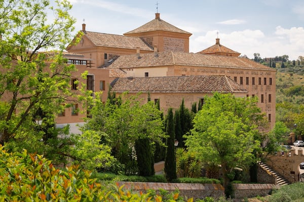 Cortes de Castilla-La Mancha Building which includes a small town or village