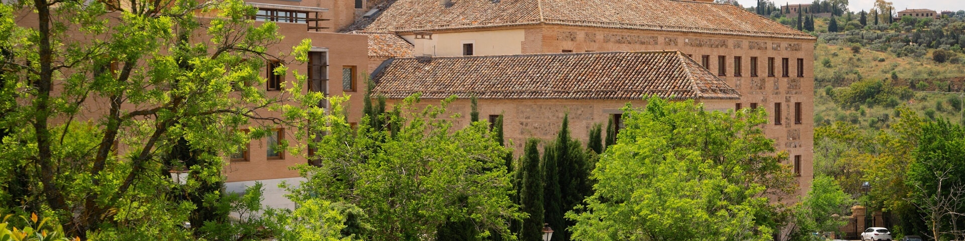 Cortes de Castilla-La Mancha Building which includes a small town or village