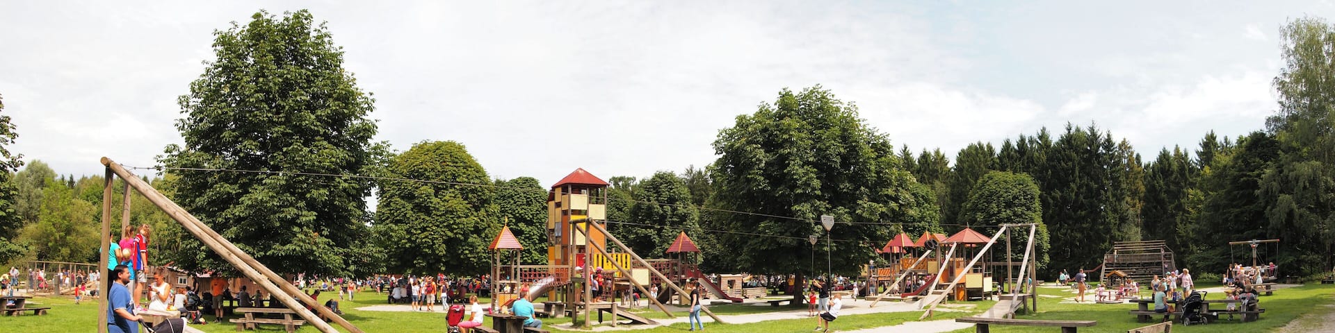 Playground in Wildpark Poing.
