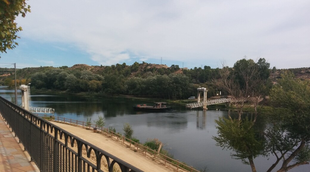 Ebro River ferry . Flix is a town in the comarca of Ribera d'Ebre, Catalonia, Spain. Situated on a loop in the Ebro river, the town has a castle
