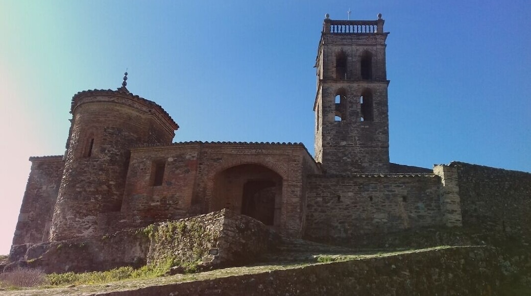 Uniquely preserved Andalusian mosque at the top of a pretty, small hill town.