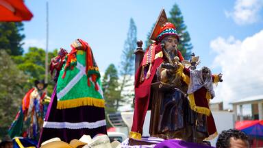 Santiago Atitlan showing religious elements