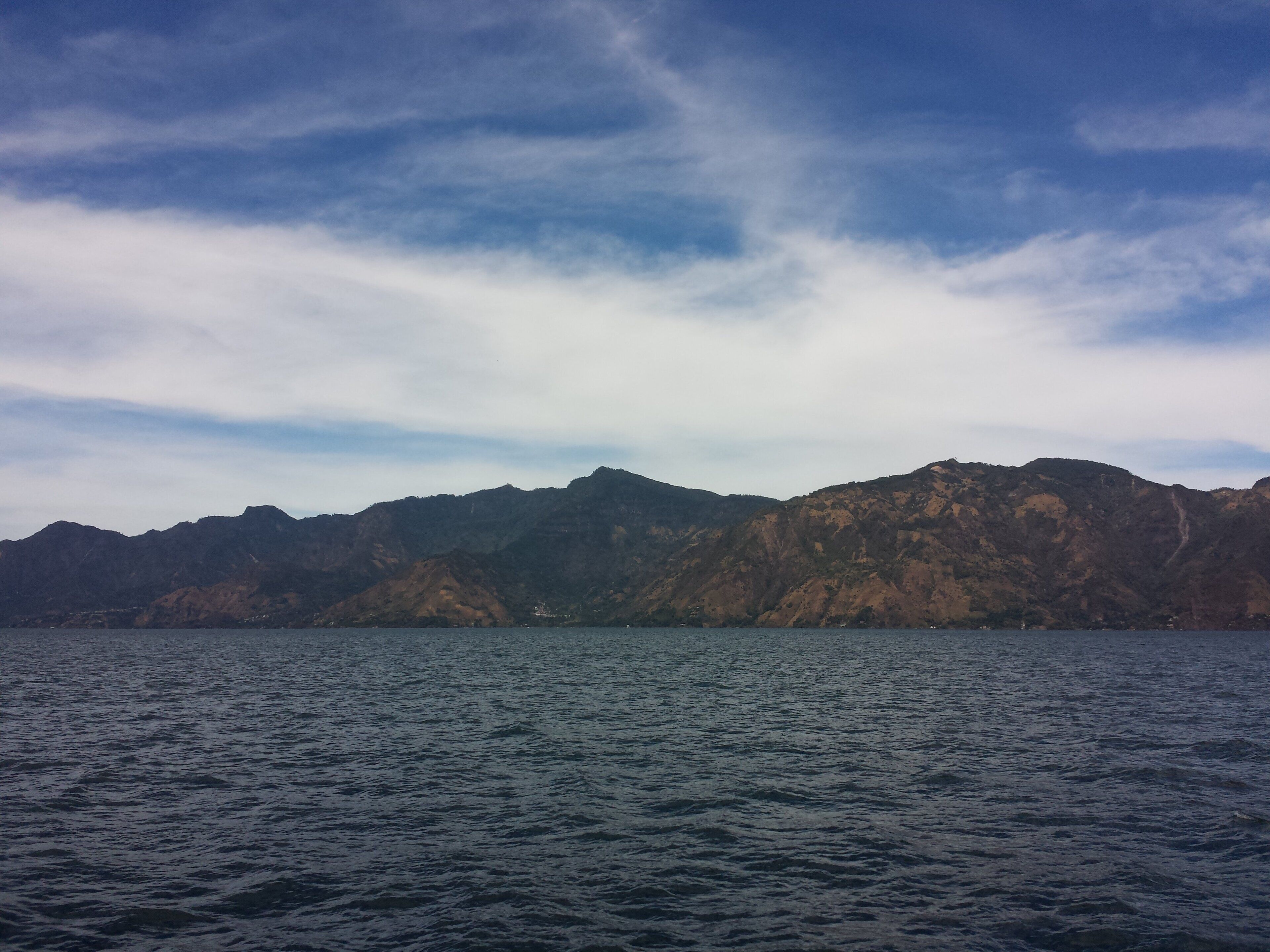 Caption---- Lake Atitlan Santiago in Guatemala