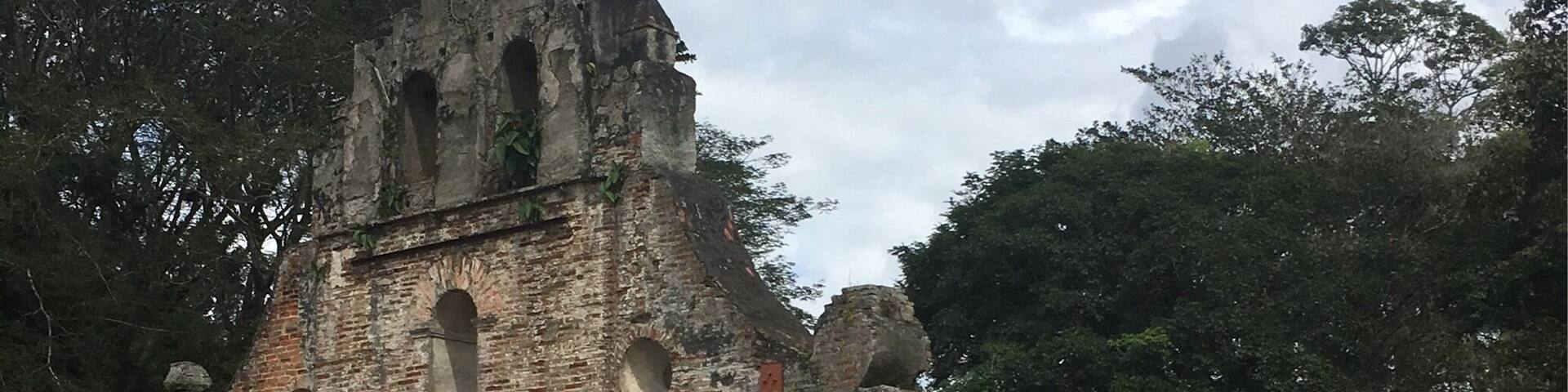 The Ujarras ruins near Cartago offers free access for visitors to one of the oldest monuments in Costa Rica