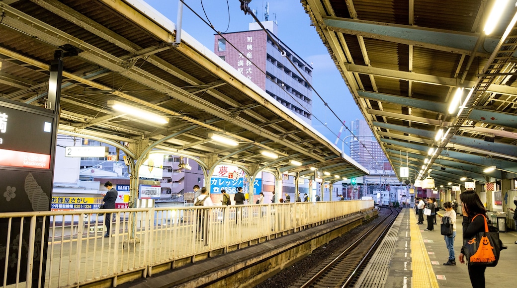 Kita featuring railway items and a city