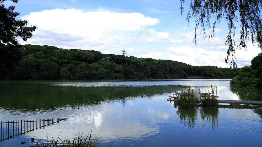 Yamada ike (Pond), Hirakata, Osaka, Japan