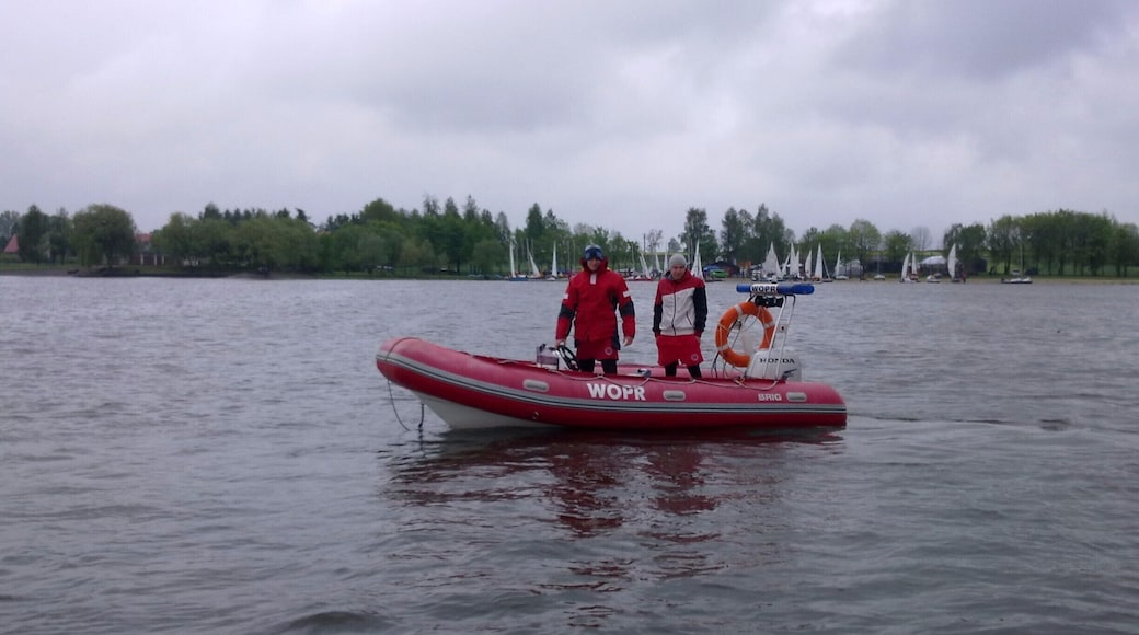 Lifeguards during regatta