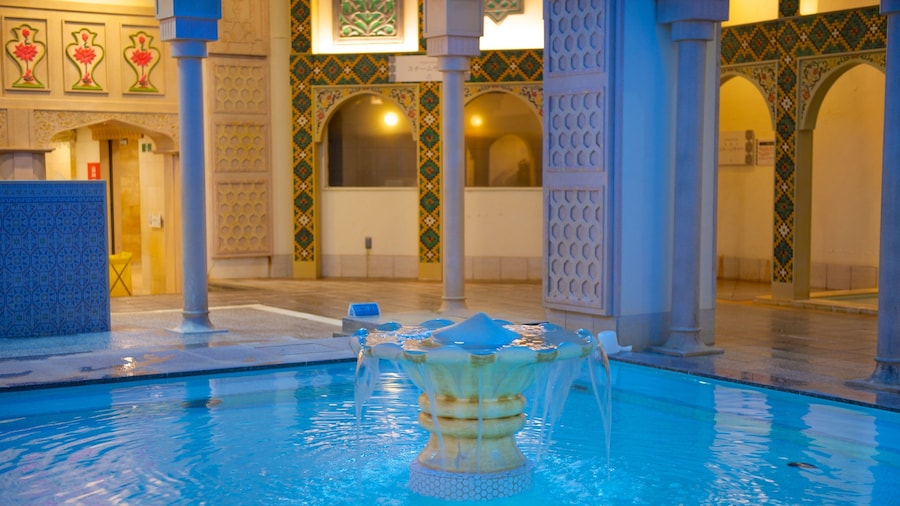 Spa World featuring interior views, a pool and a day spa