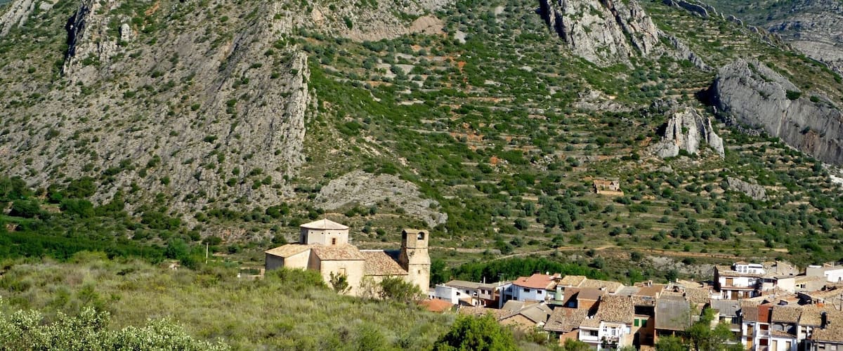 This is a a photo of a geologic site or geotope in Catalonia, Spain, with id: