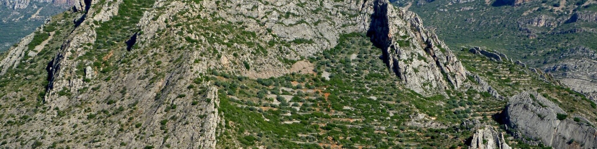 This is a a photo of a geologic site or geotope in Catalonia, Spain, with id: