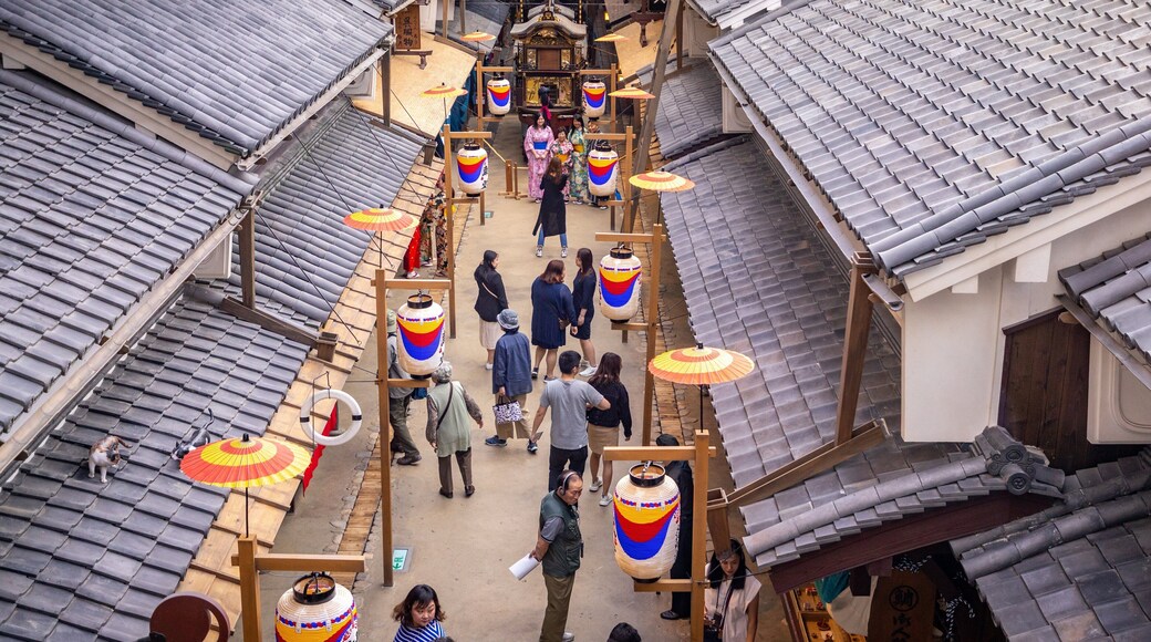 Osaka Museum of Housing and Living featuring street scenes