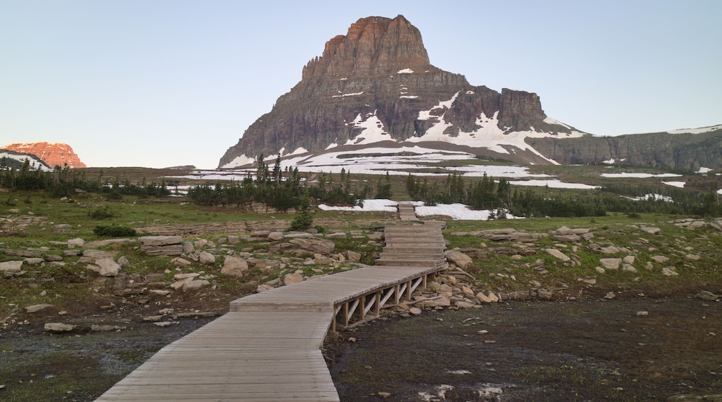 logan pass visitor center in the middle of the Glacier national park, Browning, MT 59417, United States.